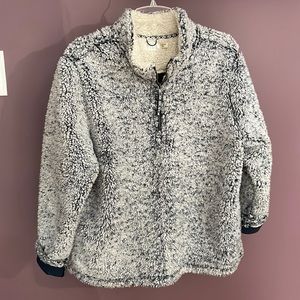 🌞 Sherpa Quarter Sip Sweatshirt with Pockets